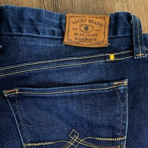 Lucky brand sweet jean boot